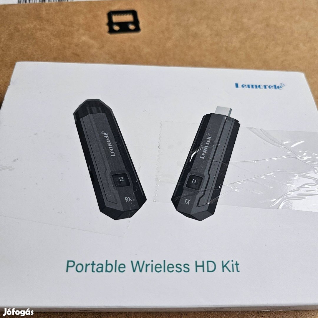Lemorele Wireless HDMI Transmitter új dobozos adatok a képen