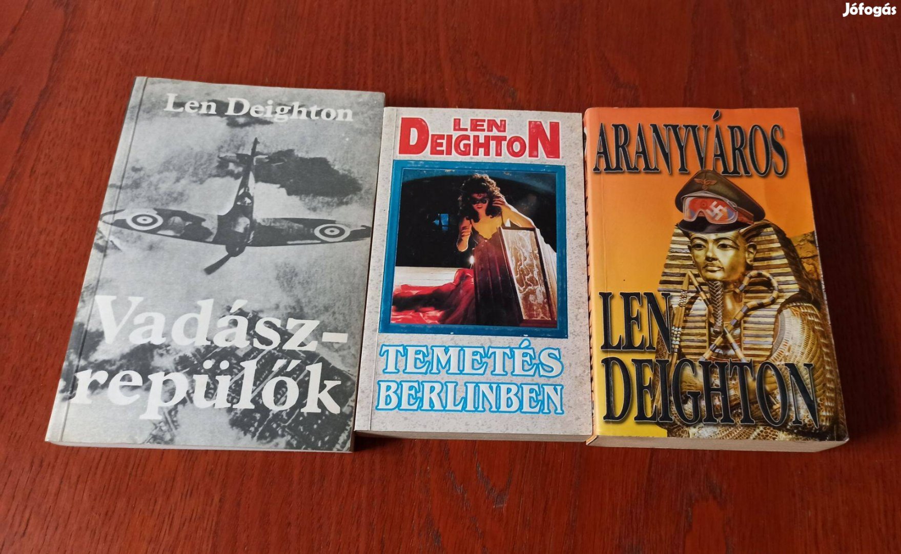 Len Deighton könyvcsomag / 3 db könyv