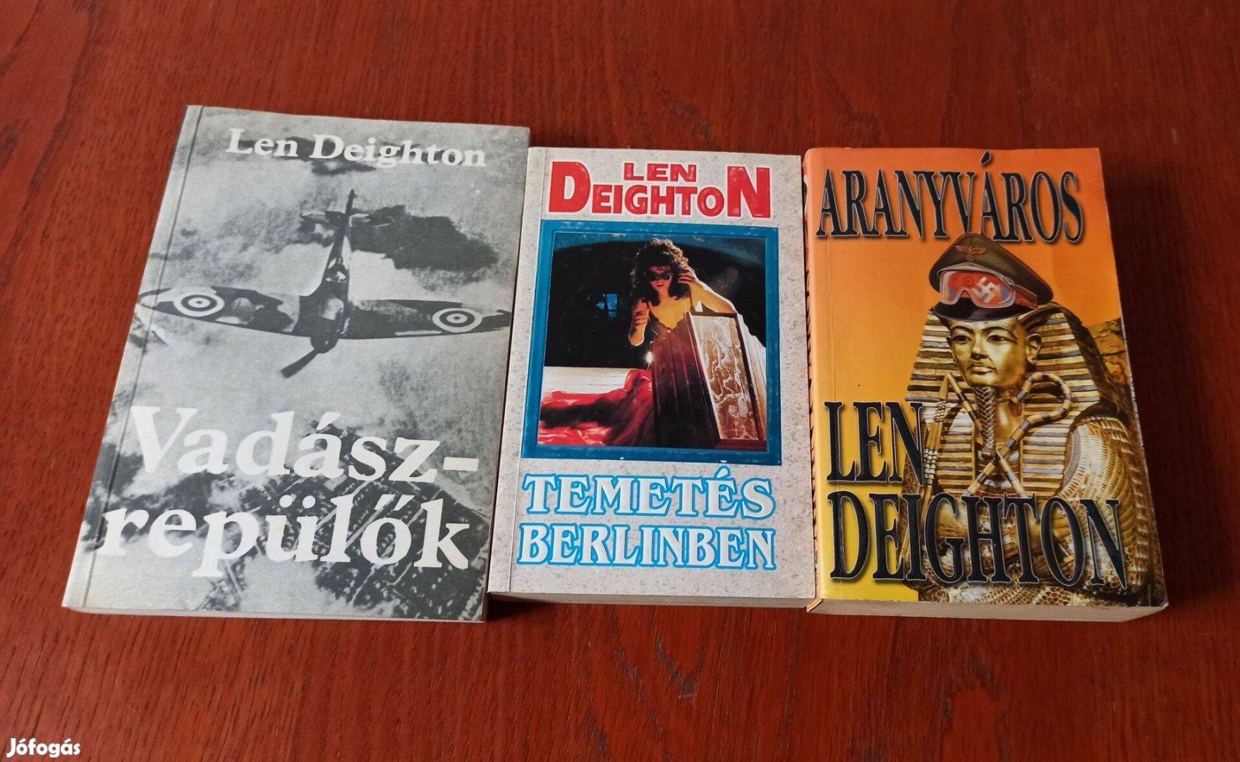 Len Deighton könyvcsomag 3 db könyv