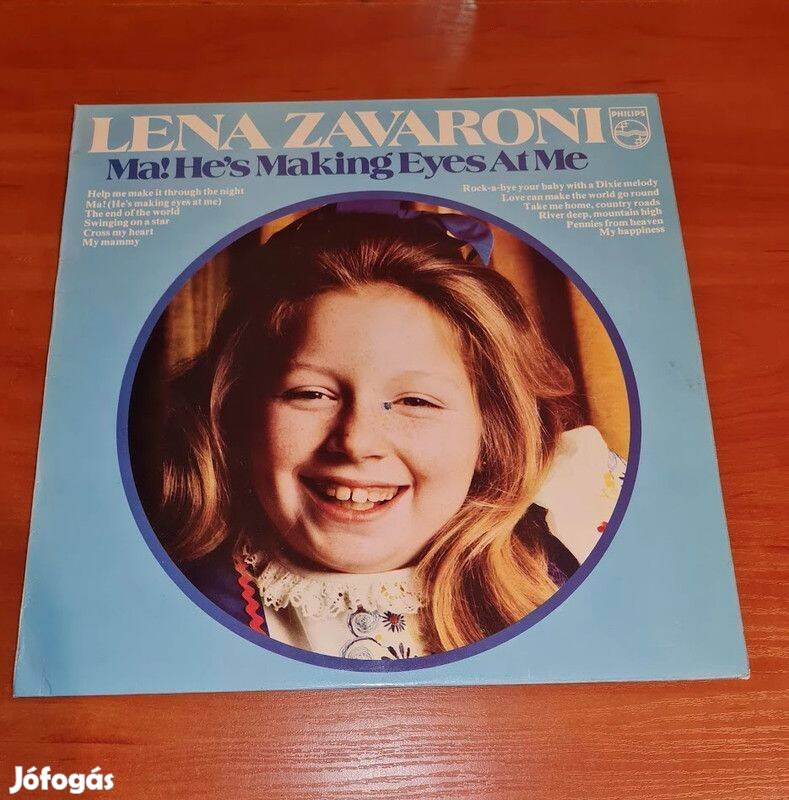 Lena Zavaroni - Ma! He's Making Eyes At Me; LP, Vinyl, bakelit