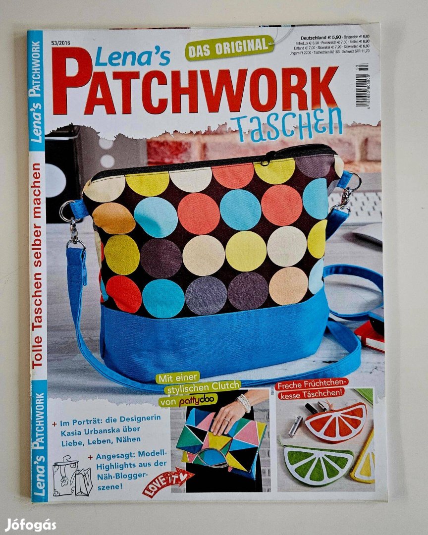 Lena's Patchwork német nyelvű kreatív 2016/53