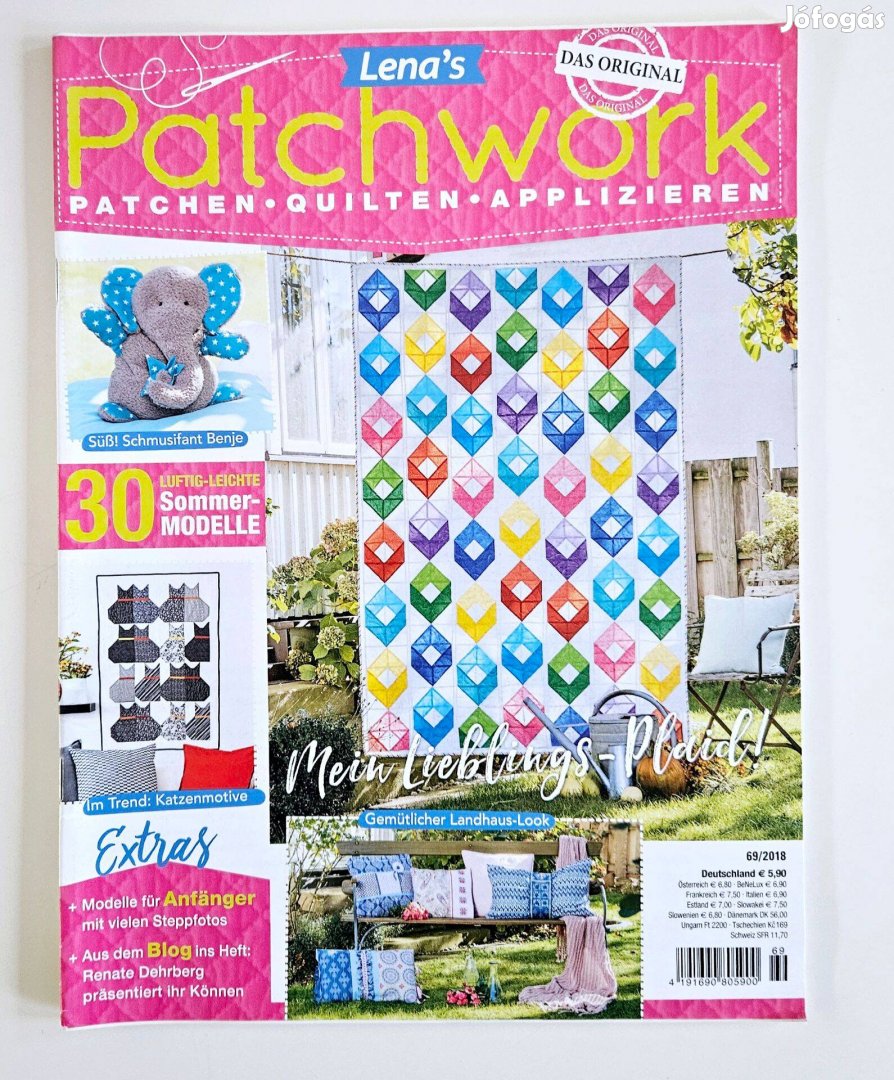 Lena's Patchwork német nyelvű kreatív 2018/69