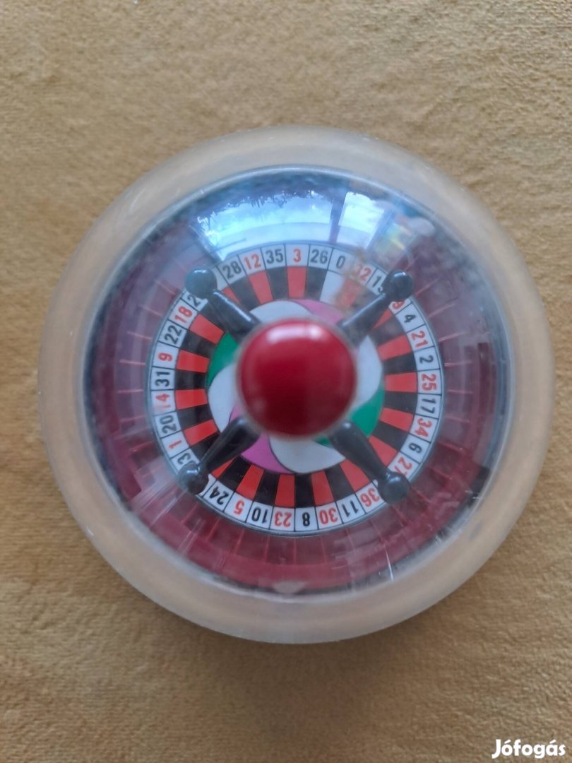 Lendkerekes Rulett, hibátlan állapotban 