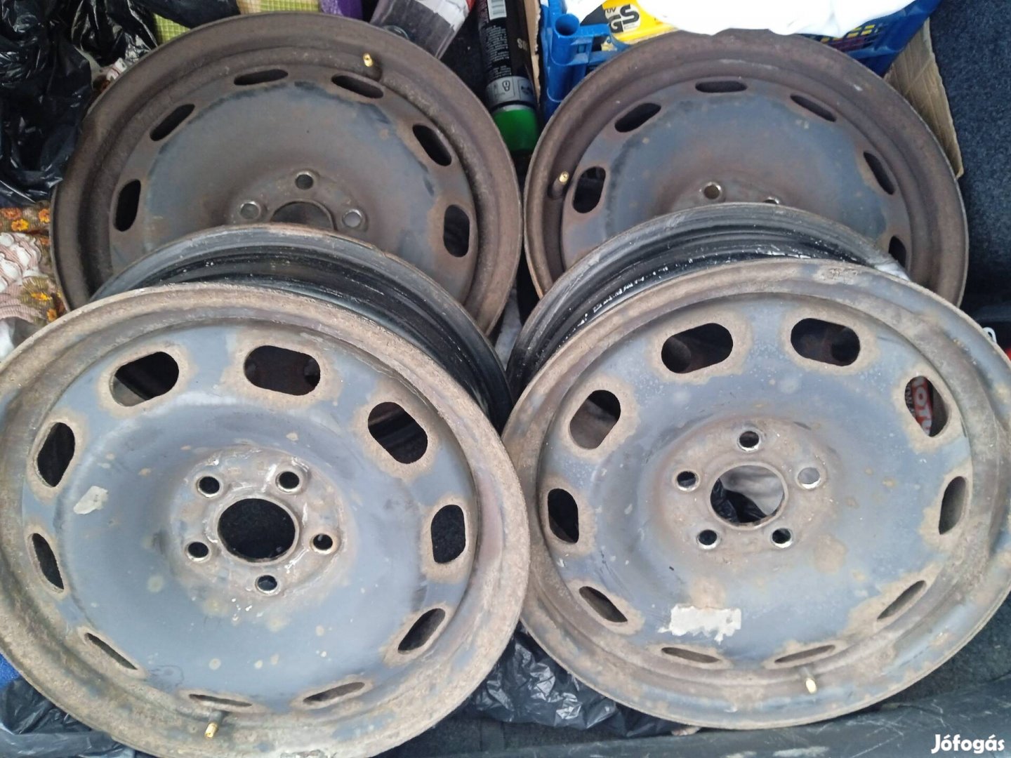 Lenezfelnik 15" Skoda Octavia I. (4 db, 4000 Ft/db)