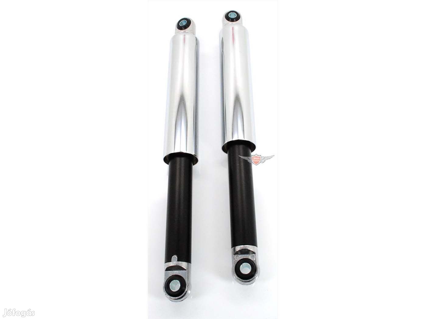 Lengéscsillapító készlet IMCA 380mm zárt króm/fekete