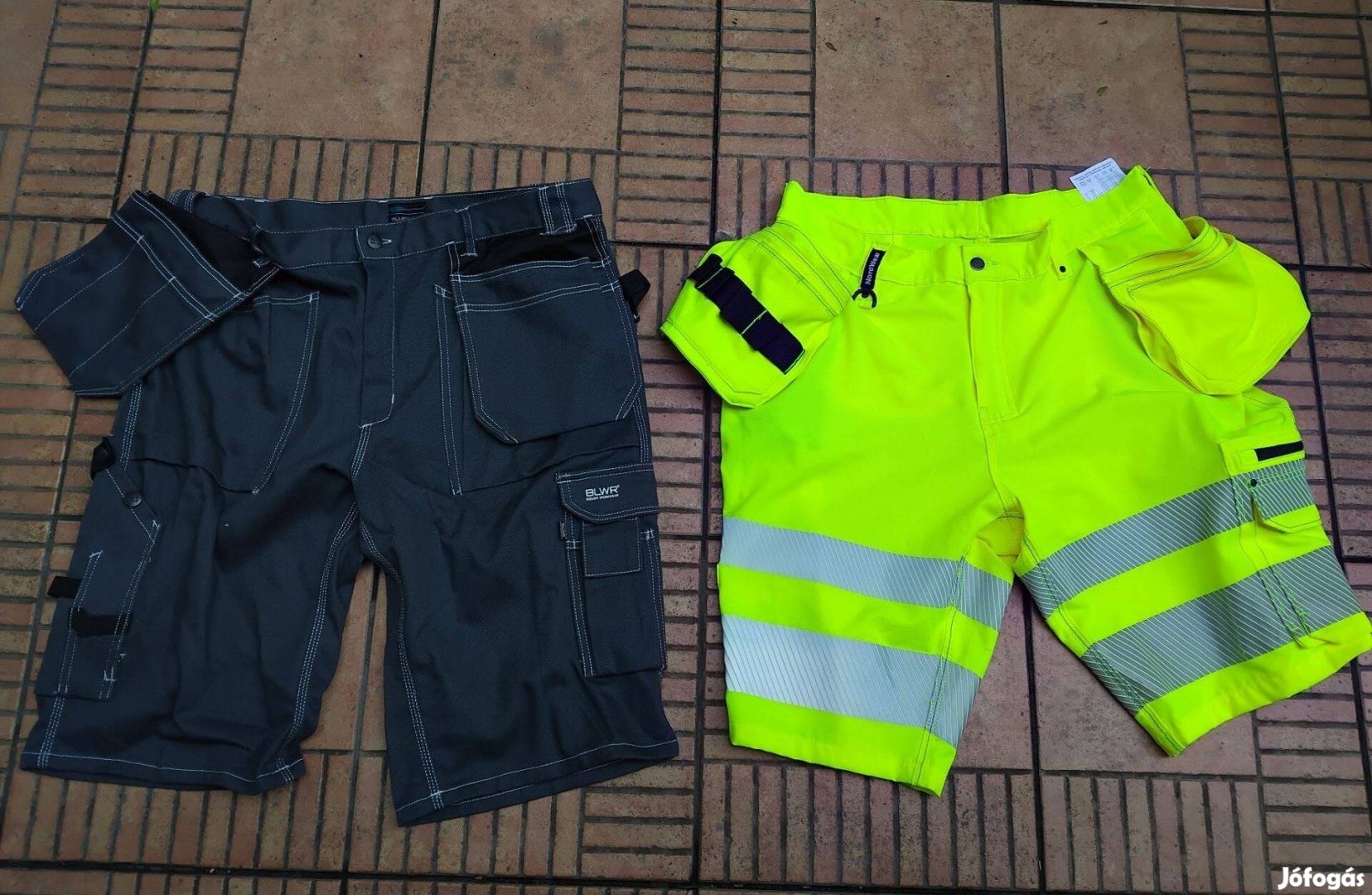 Lengőzsebes munkás nadrág rövidnadrág 56 L XL 2db