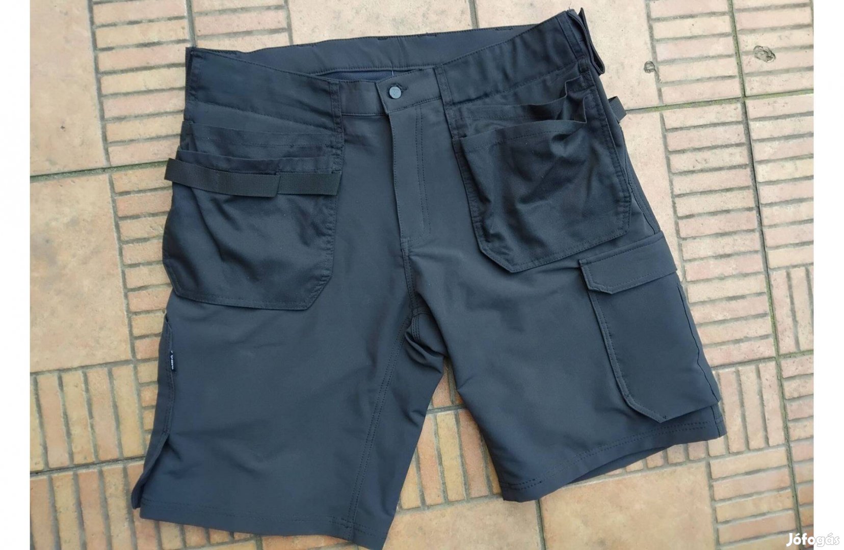 Lengőzsebes softshell rövid munkásnadrág 54 XL