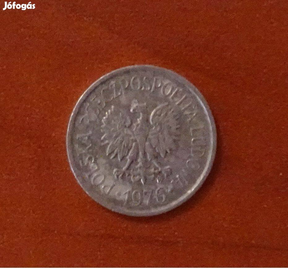 Lengyel 10 grosz érme 1976