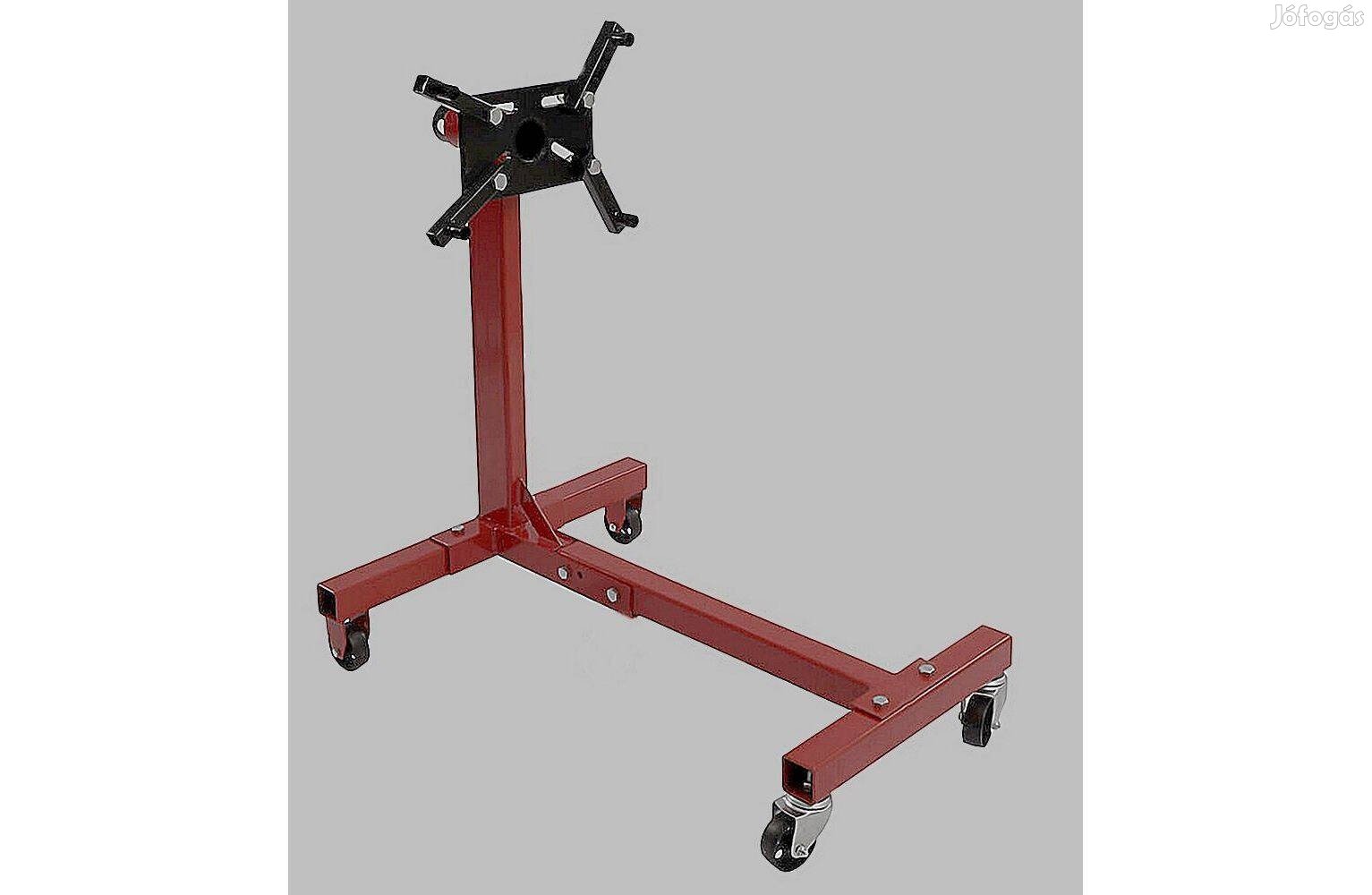 Lengyel 450 kg-s motorblokk szerelő és motorforgató állvány !