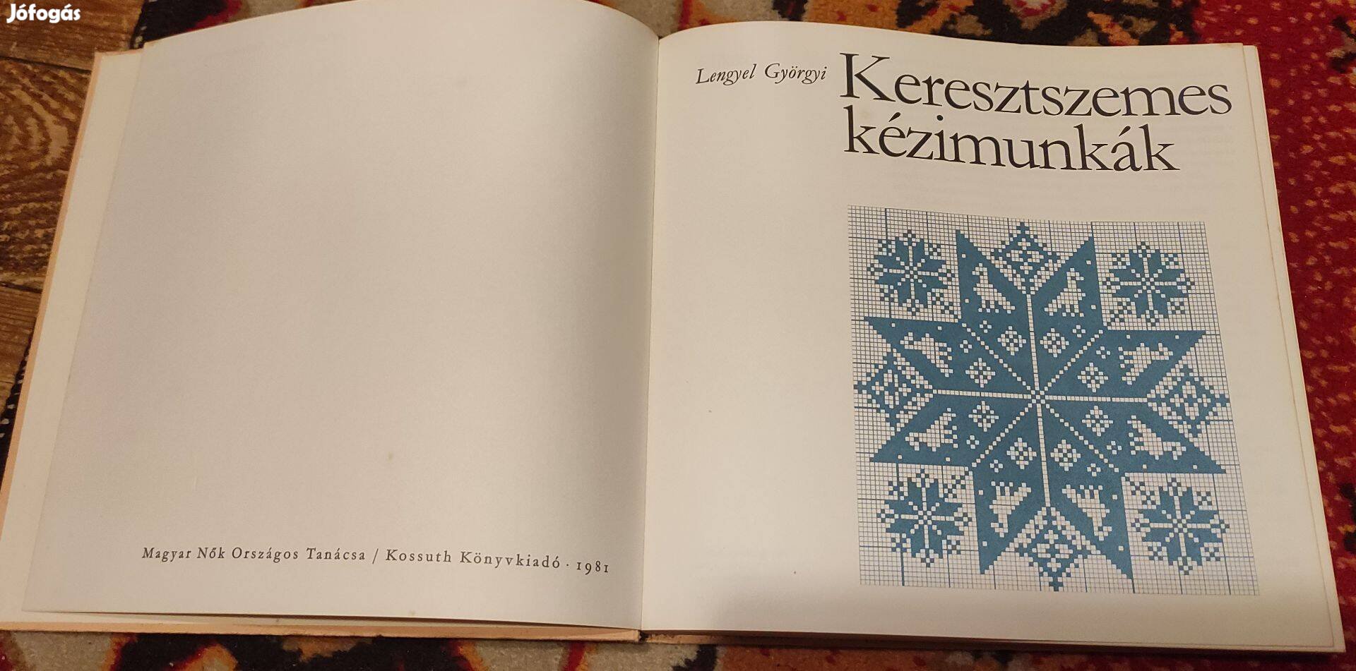 Lengyel Györgyi: Keresztszemes kézimunkák