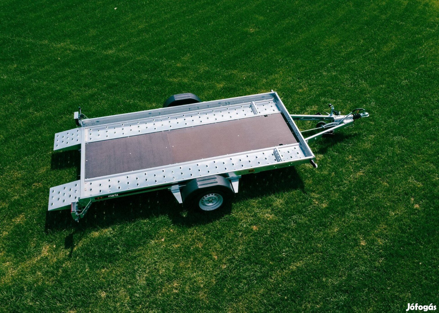 Lengyel Martz Tieflader 1500 KG - 1 tengelyes autószállító utánfutó