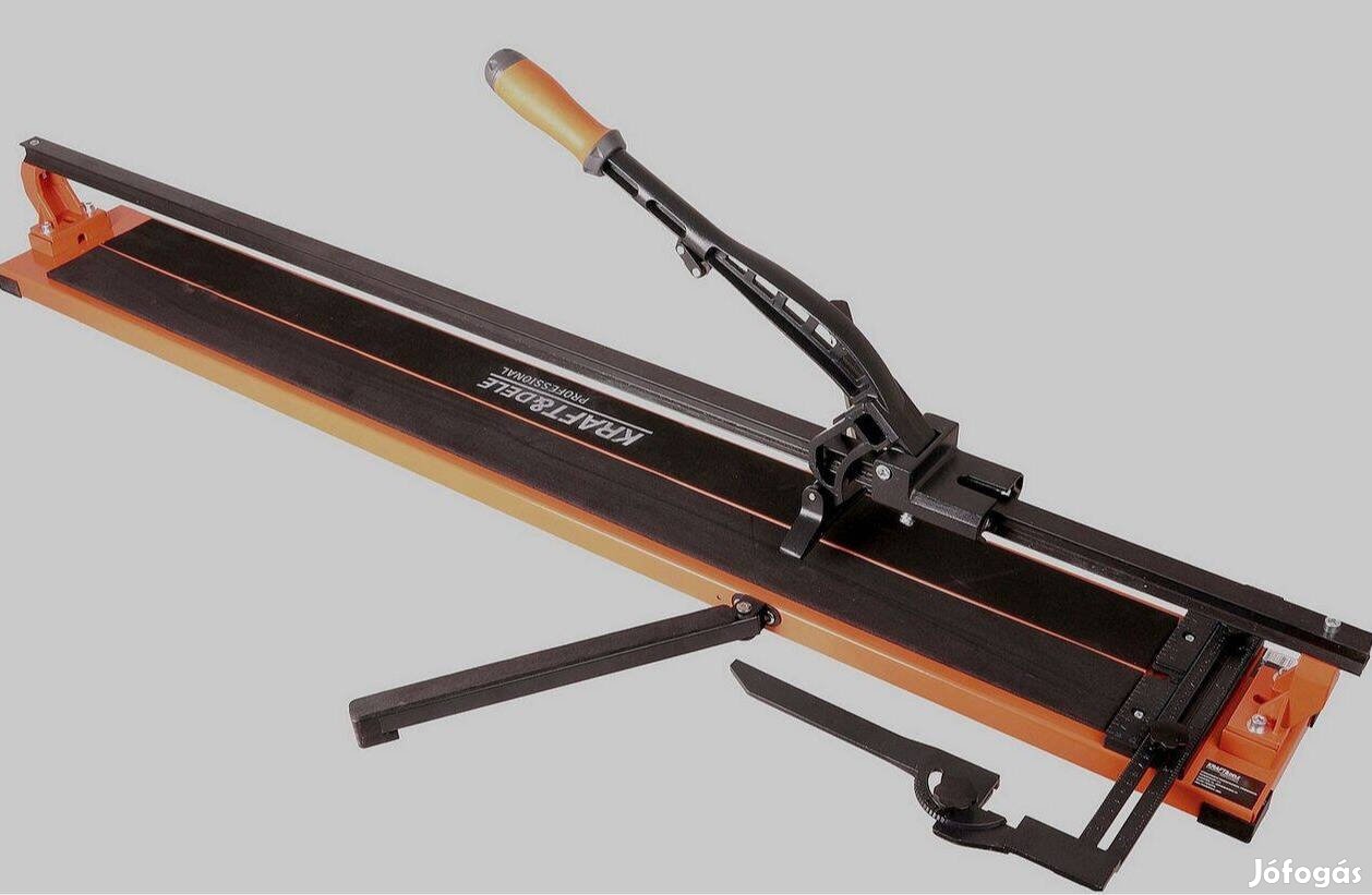 Lengyel gyártmányú csapágyas 1200 mm-s csempevágó, burkolólapvágó !