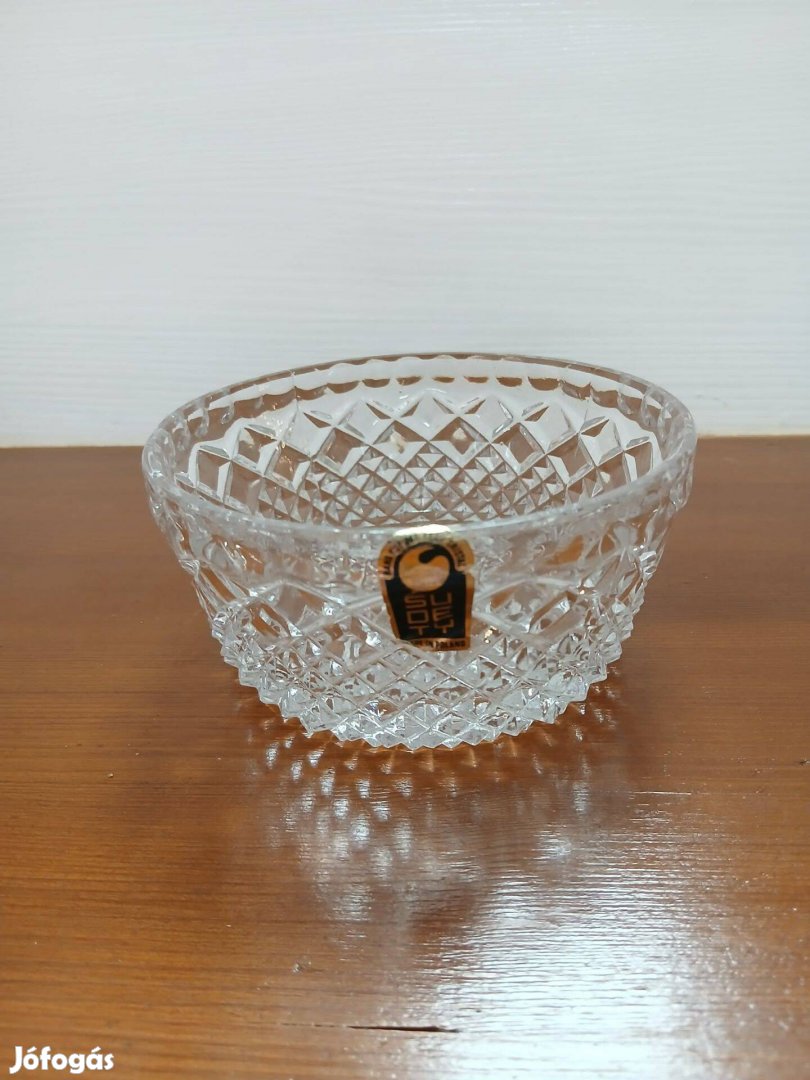 Lengyel ólomkristály kínálótál eladó