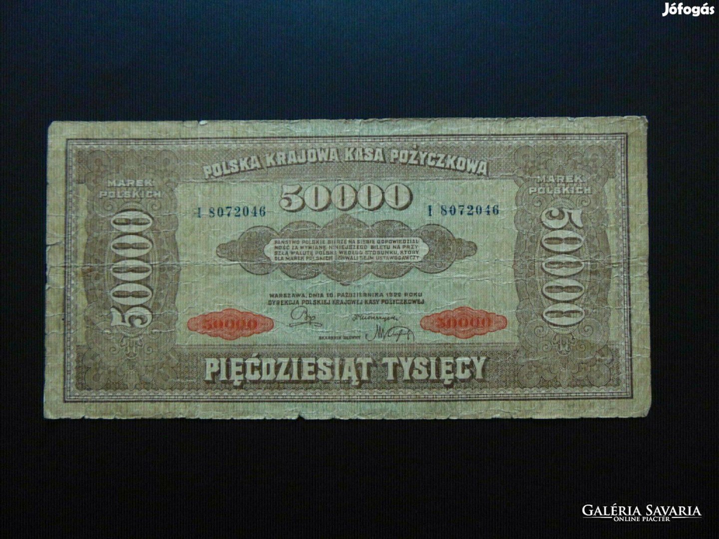 Lengyelország 50000 marek 1922