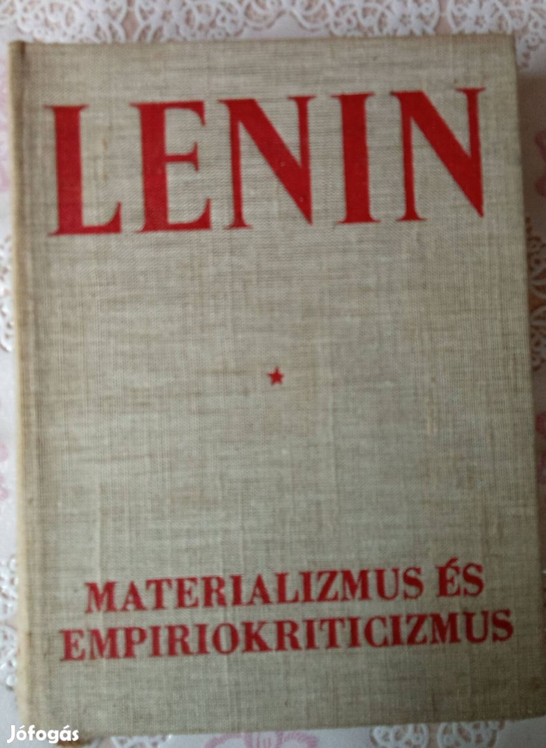 Lenin: Materializmus és empiriokriticizmus, képpel 