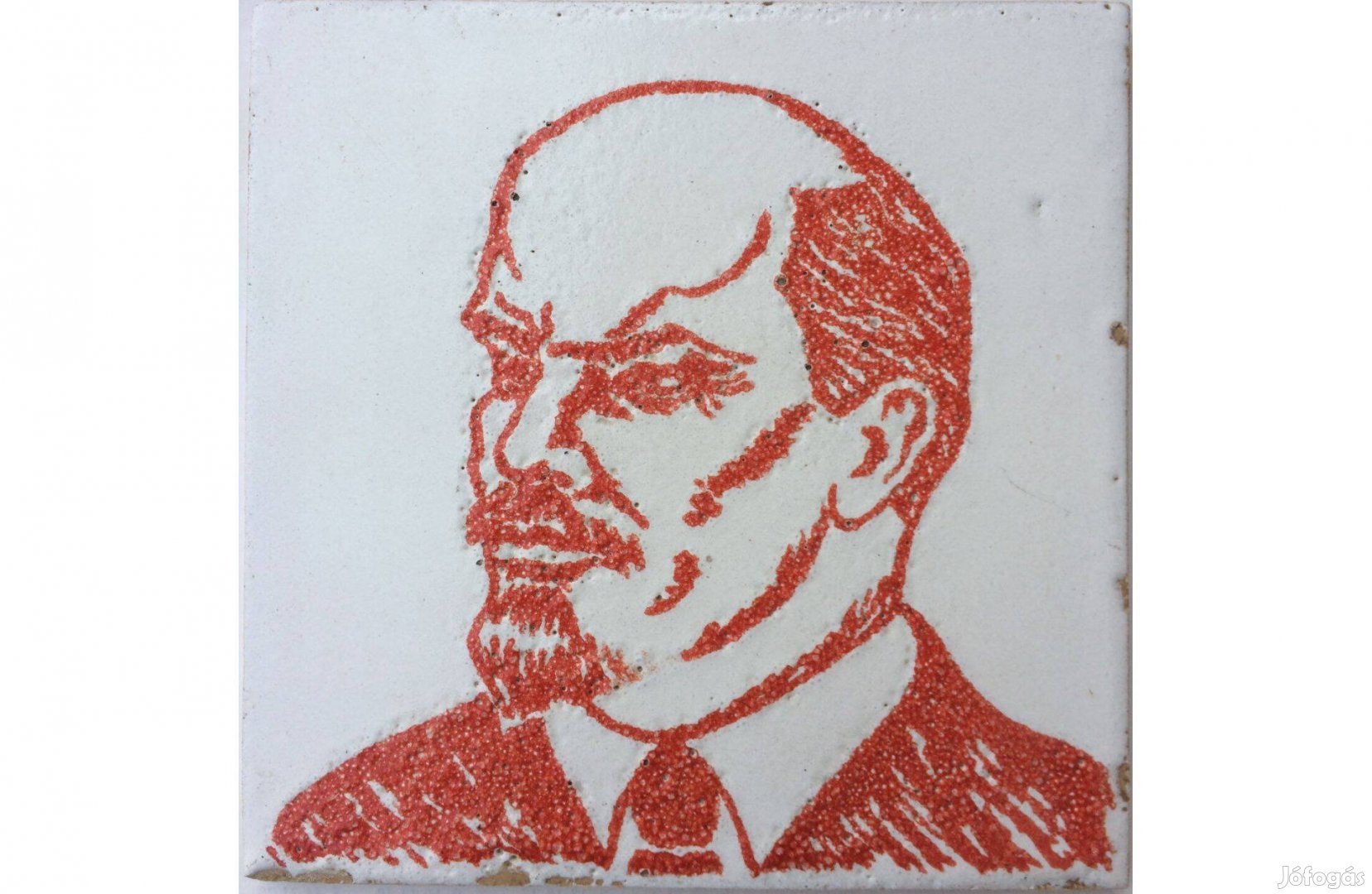 Lenin arckép csempelapon