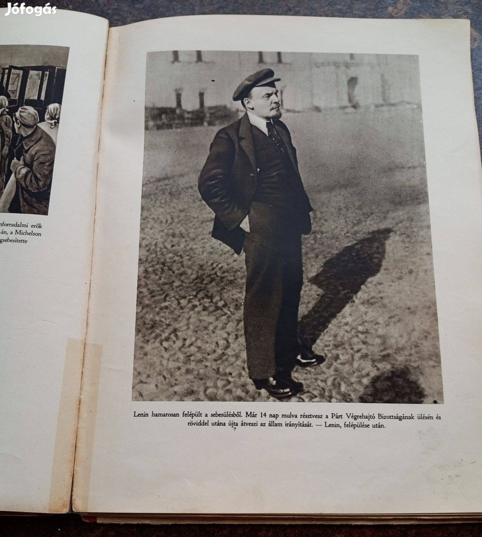 Lenin élete képekben c. könyv