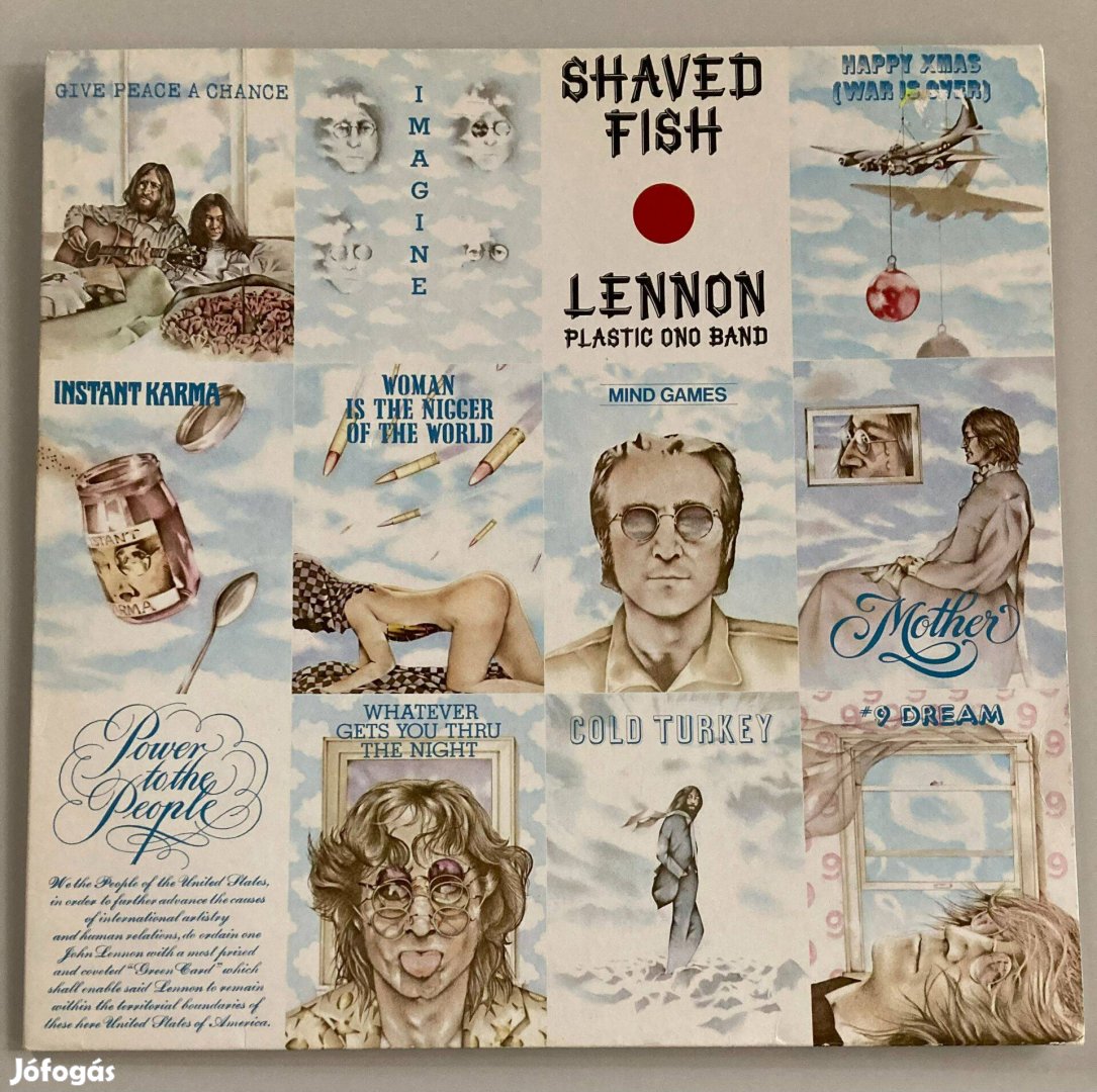 Lennon & Plastic Ono Band - Shaved Fish (német,1975)