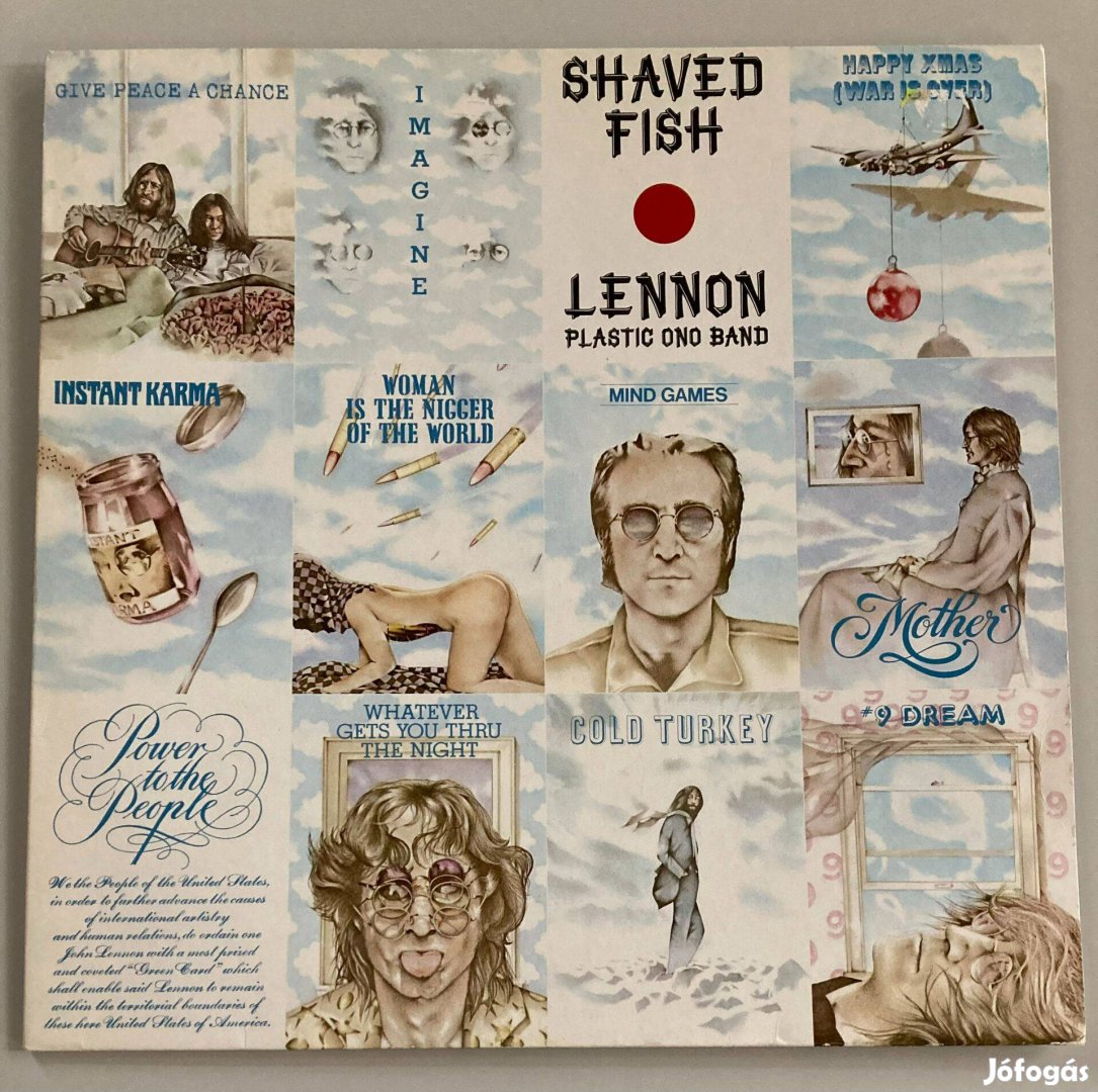 Lennon & Plastic Ono Band - Shaved Fish (német,1975)