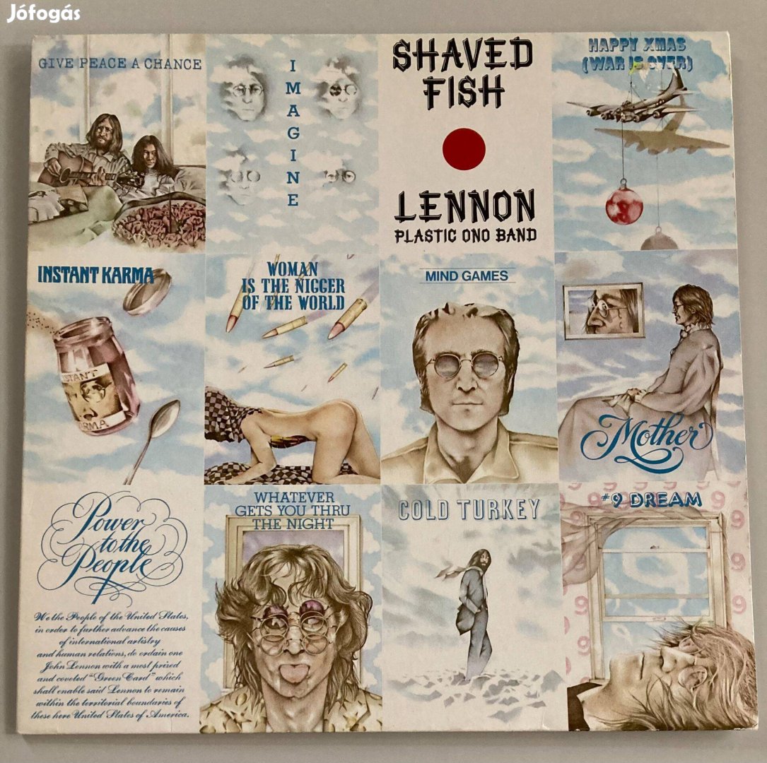 Lennon Plastic Ono Band - Shaved Fish német, 1975