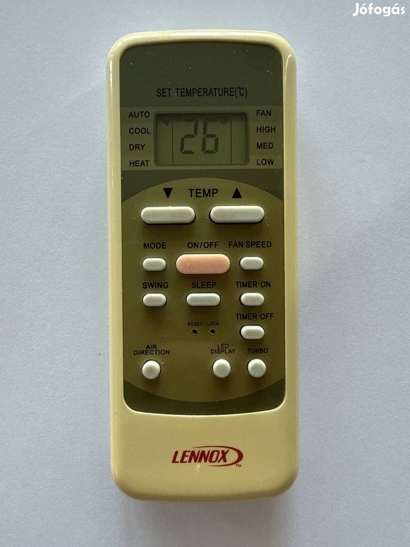 Lennox R51ME klíma távirányító