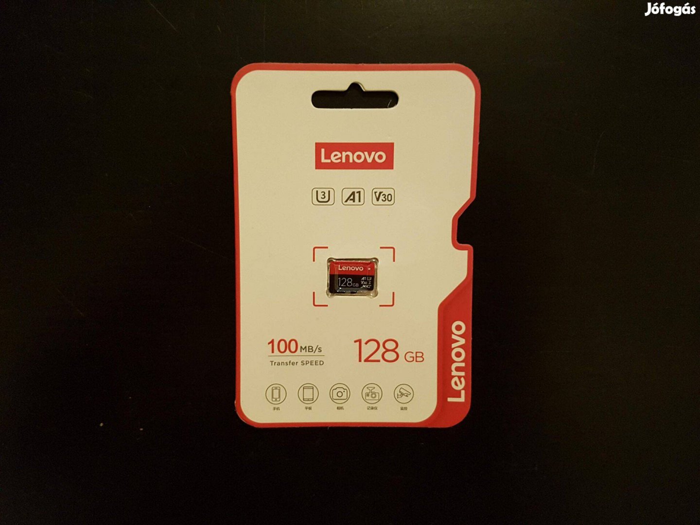 Lenovo 128 GB Microsd kártya 50/90MB/s eladó