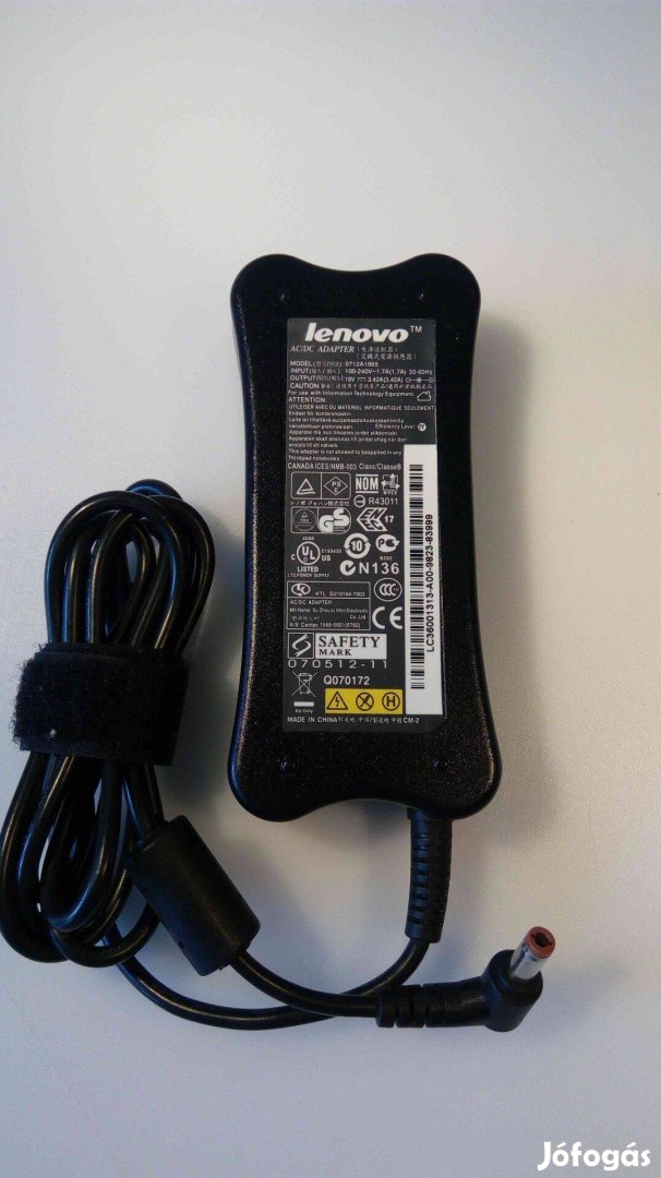 Lenovo 19V 3.42A 0712a1965 notebook laptop hálózati adapter töltő