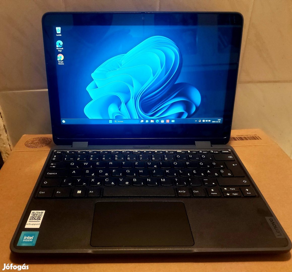 Lenovo 300w yoga gen 4, IPS érintő kijelző!