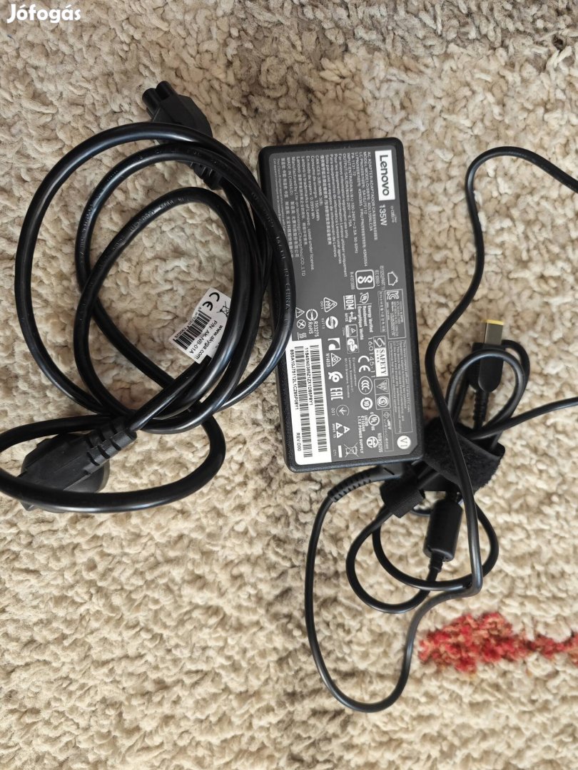 Lenovo ADL135NLC3A 135W-os laptop töltő