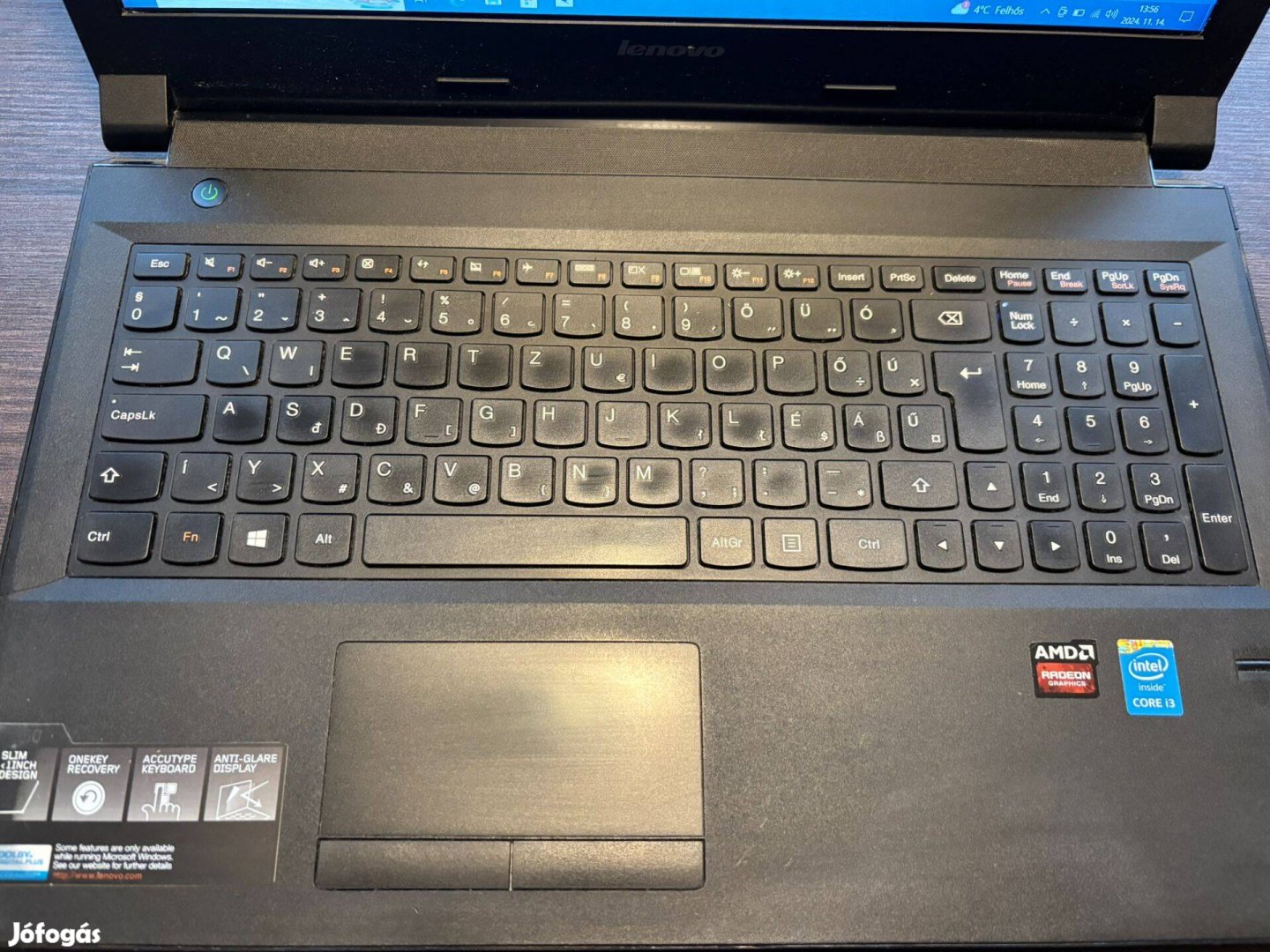 Lenovo B50-80 laptop. Majdnem alkatrészáron