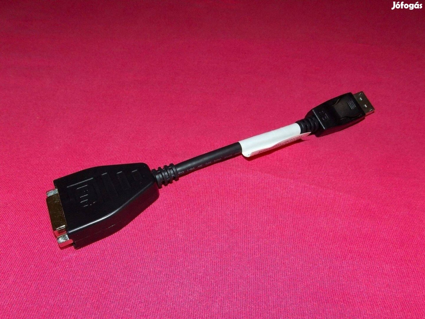 Lenovo Displayport-DVI adapter, átalakító, DP - DVI-D kábel