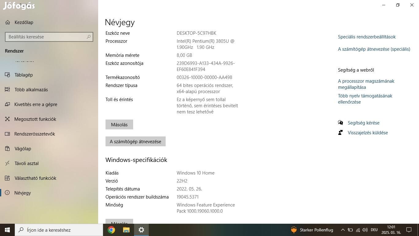 Lenovo G50-70 szép állapotú 