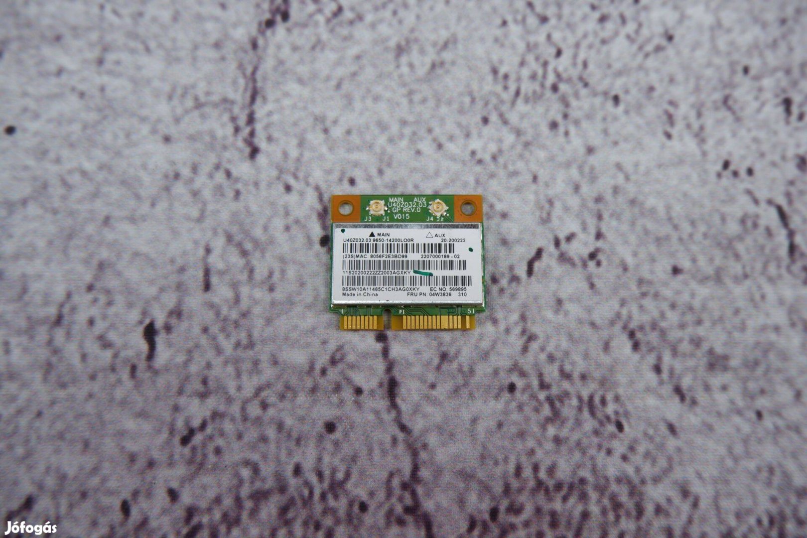 Lenovo G510 G710 Broadcom Wifi kártya 04W3836 BCM943142HM