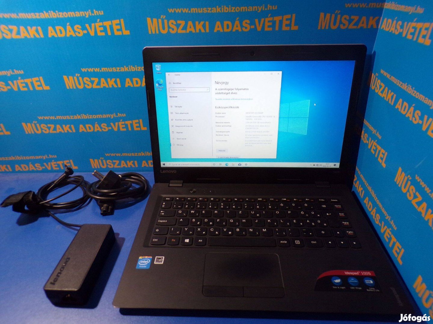 Lenovo Ideapad 100S laptop jótállással-