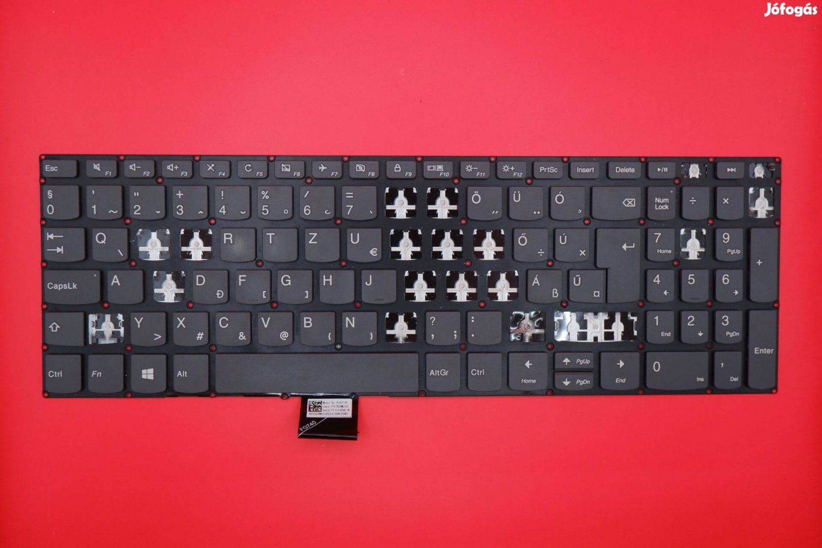 Lenovo Ideapad 320 520 S145 laptop billentyűzet gomb