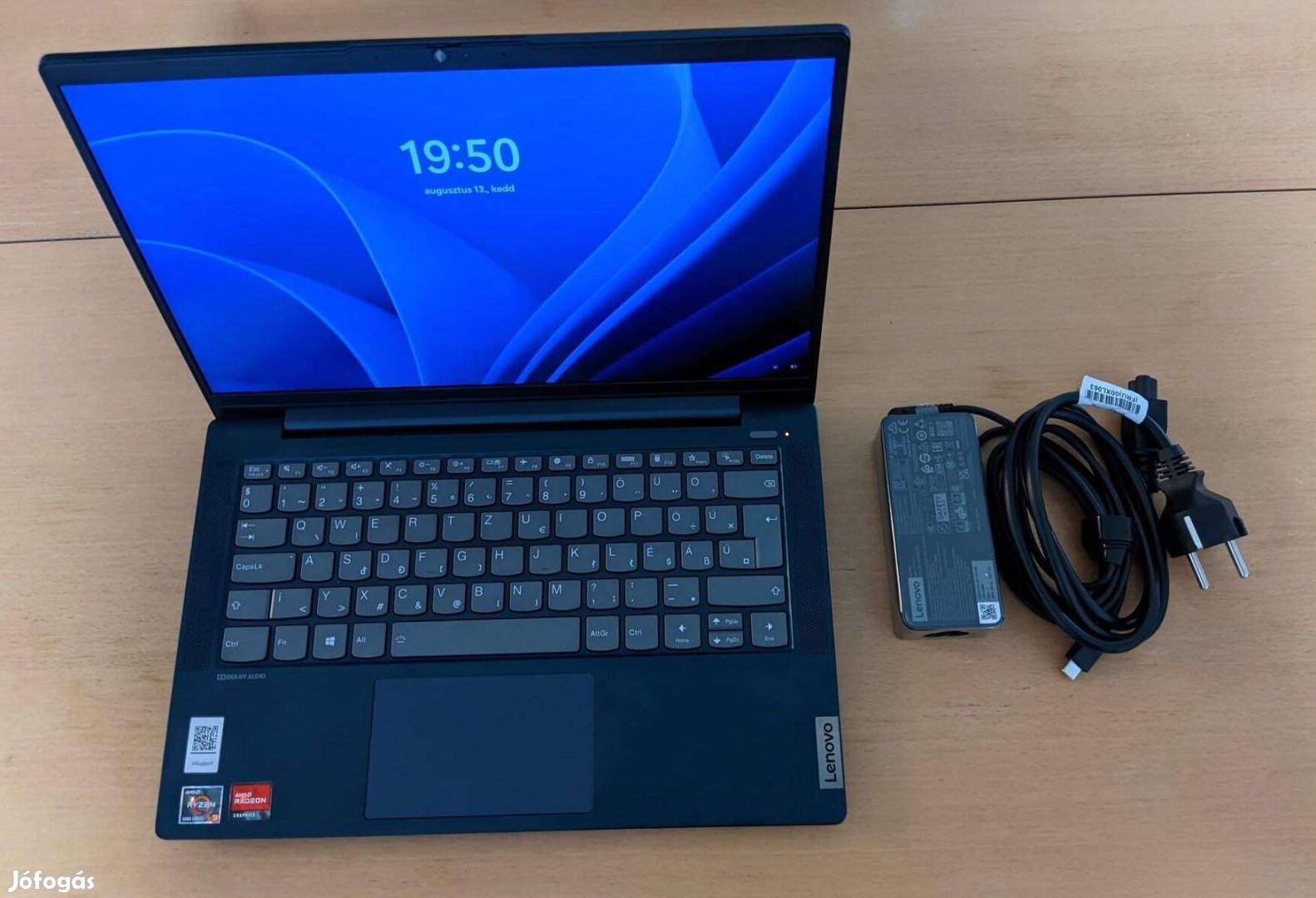 Lenovo Ideapad 5 (Ryzen 5300U, 8GB RAM, 256GB SSD), garanciális