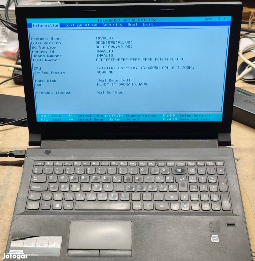 Lenovo Ideapad B50-70 15,6 i3-4005U