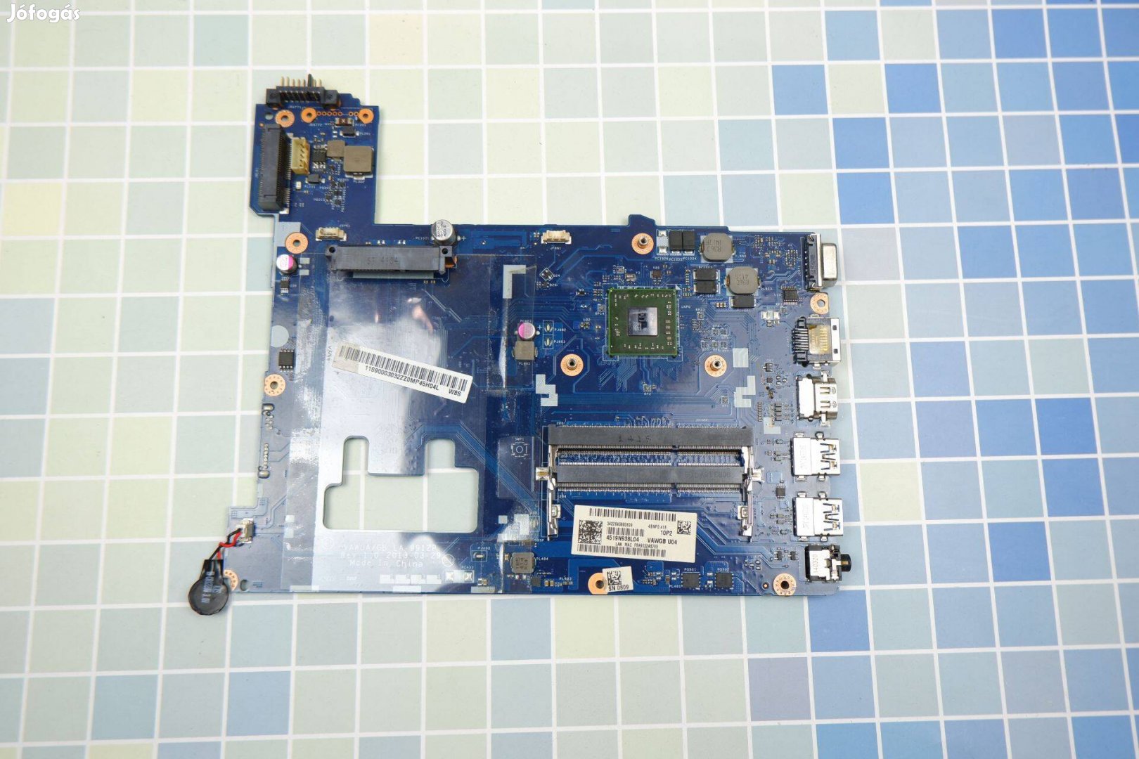 Lenovo Ideapad G505 notebook laptop hibás alaplap Vawgb U04 LA-9912P