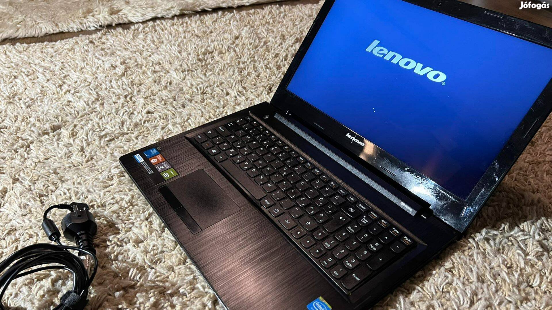 Lenovo Ideapad G50 laptop notebook, jó akku, N2840 4/500GB Webcam