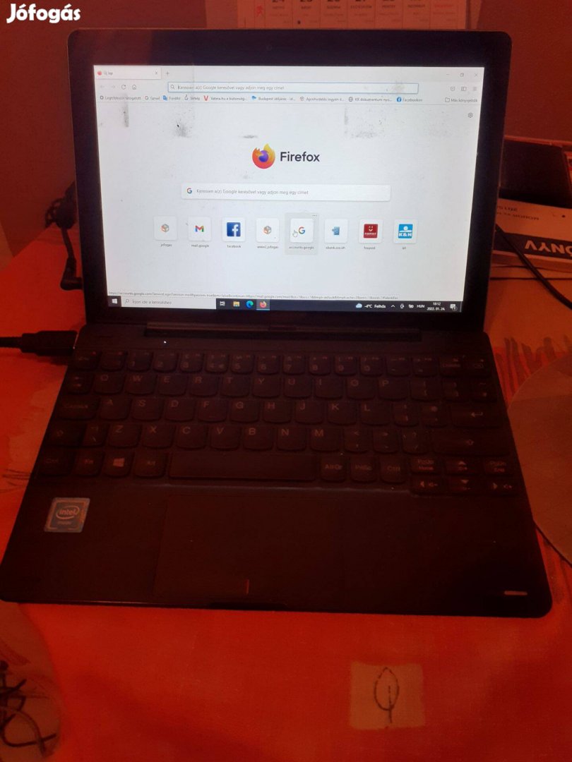 Lenovo Ideapad Miix 300-10Iby 80NR004Nhv Tablet