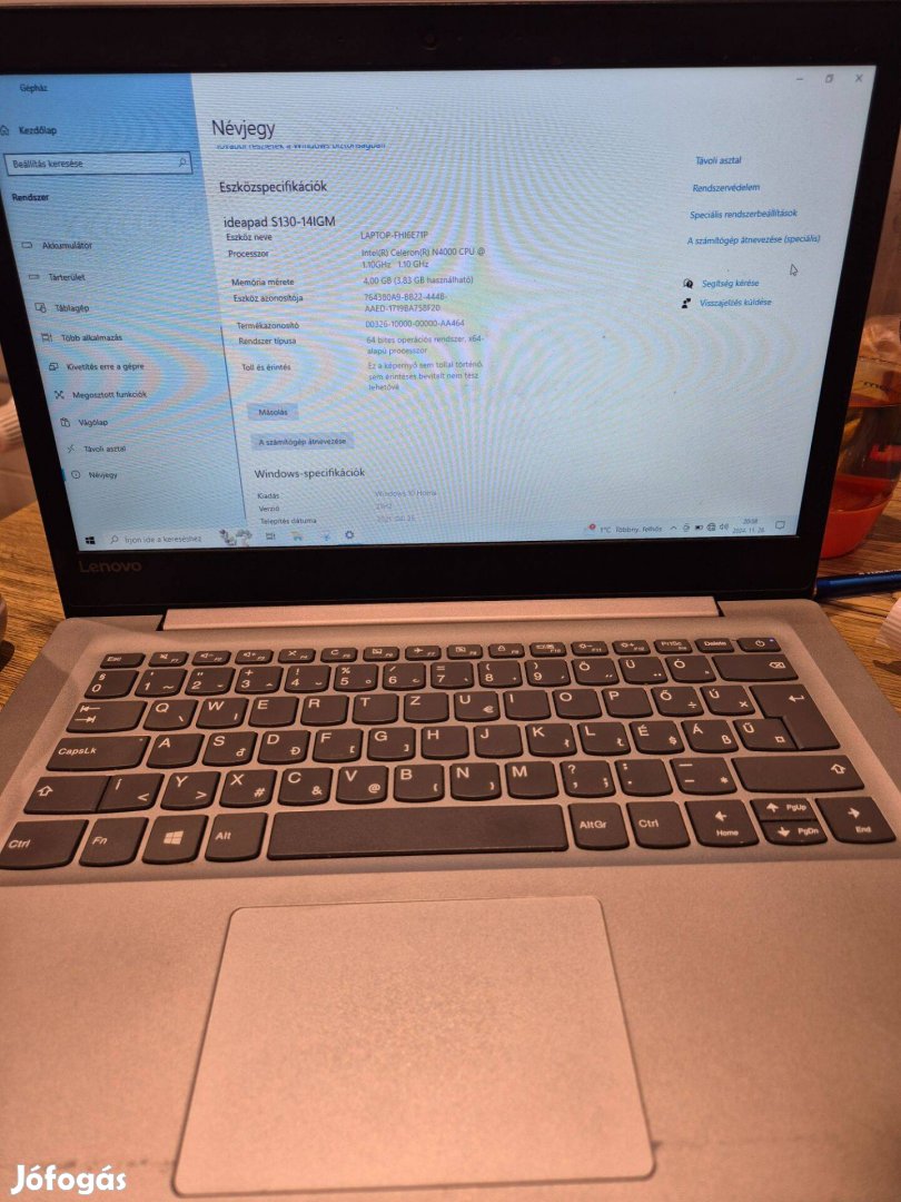 Lenovo Ideapad S130-14IGM laptop