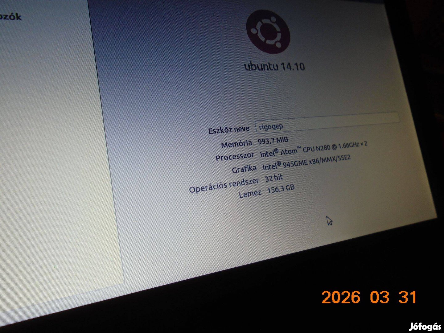 Lenovo Ideapad S 10-2 notebook