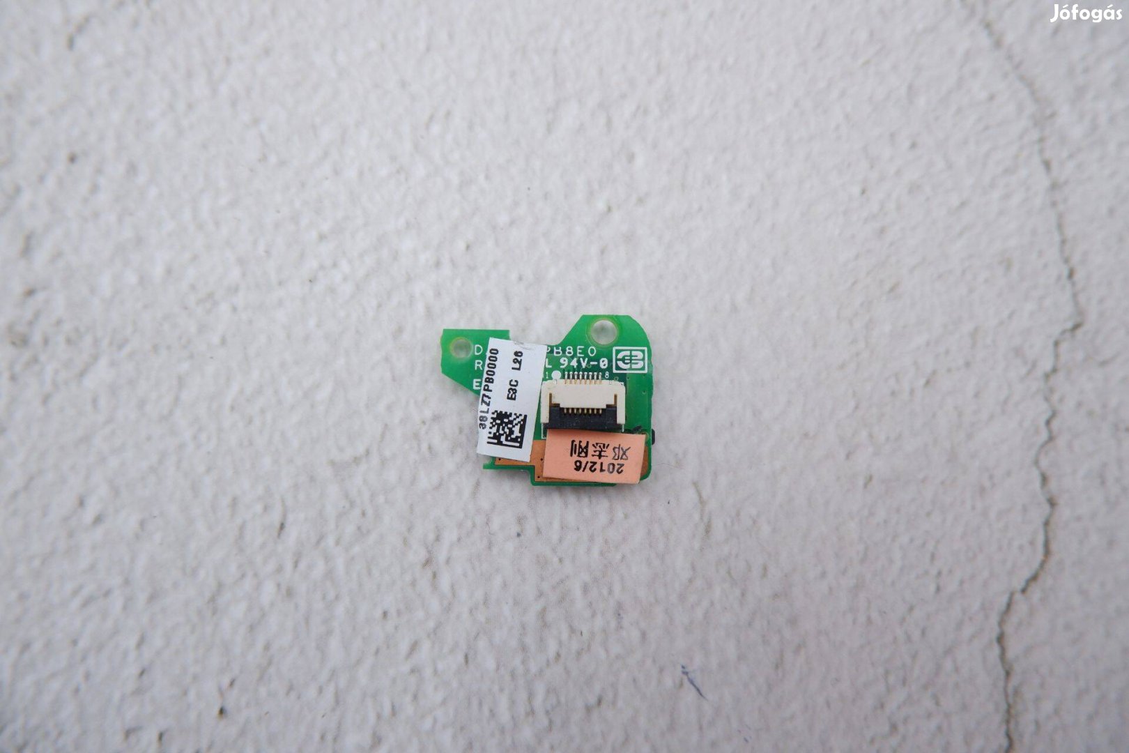 Lenovo Ideapad U310 laptop bekapcsoló panel 38LZ7PB0000