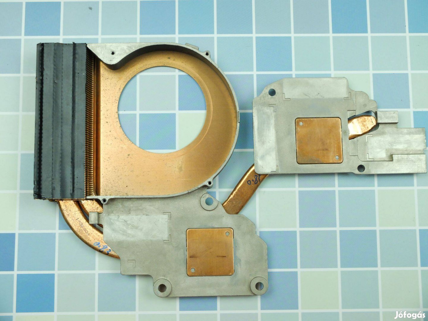 Lenovo Ideapad Y580 laptop processzorhűtő borda AT0N0001DV0