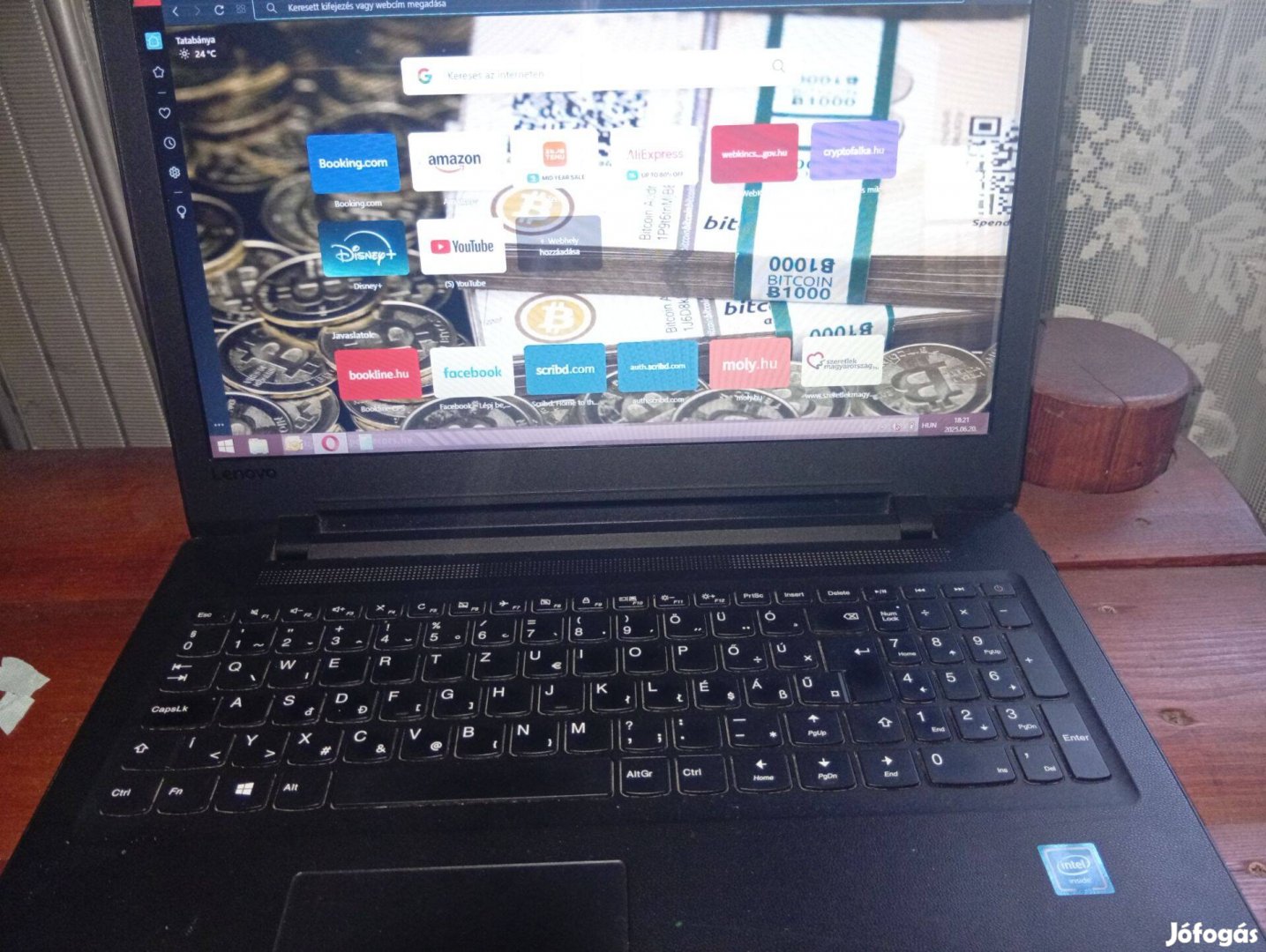 Lenovo Ideapad laptop ( olvasd el )