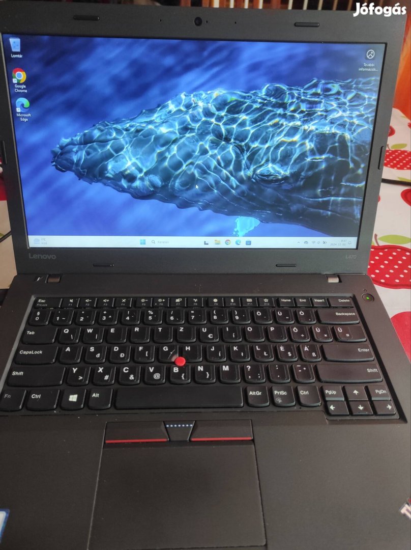 Lenovo L470 6.GEN i5 CPU,8Gb RAM, SSD 