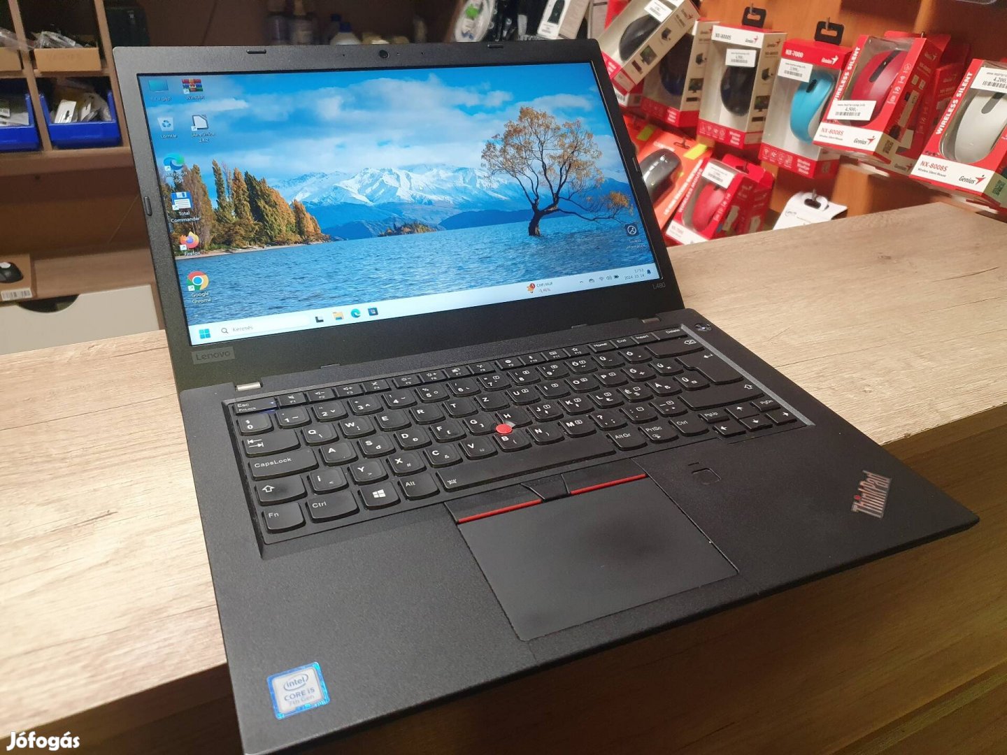 Lenovo L480 Core i5 Fullhd IPS Nvme SSD Garanciával