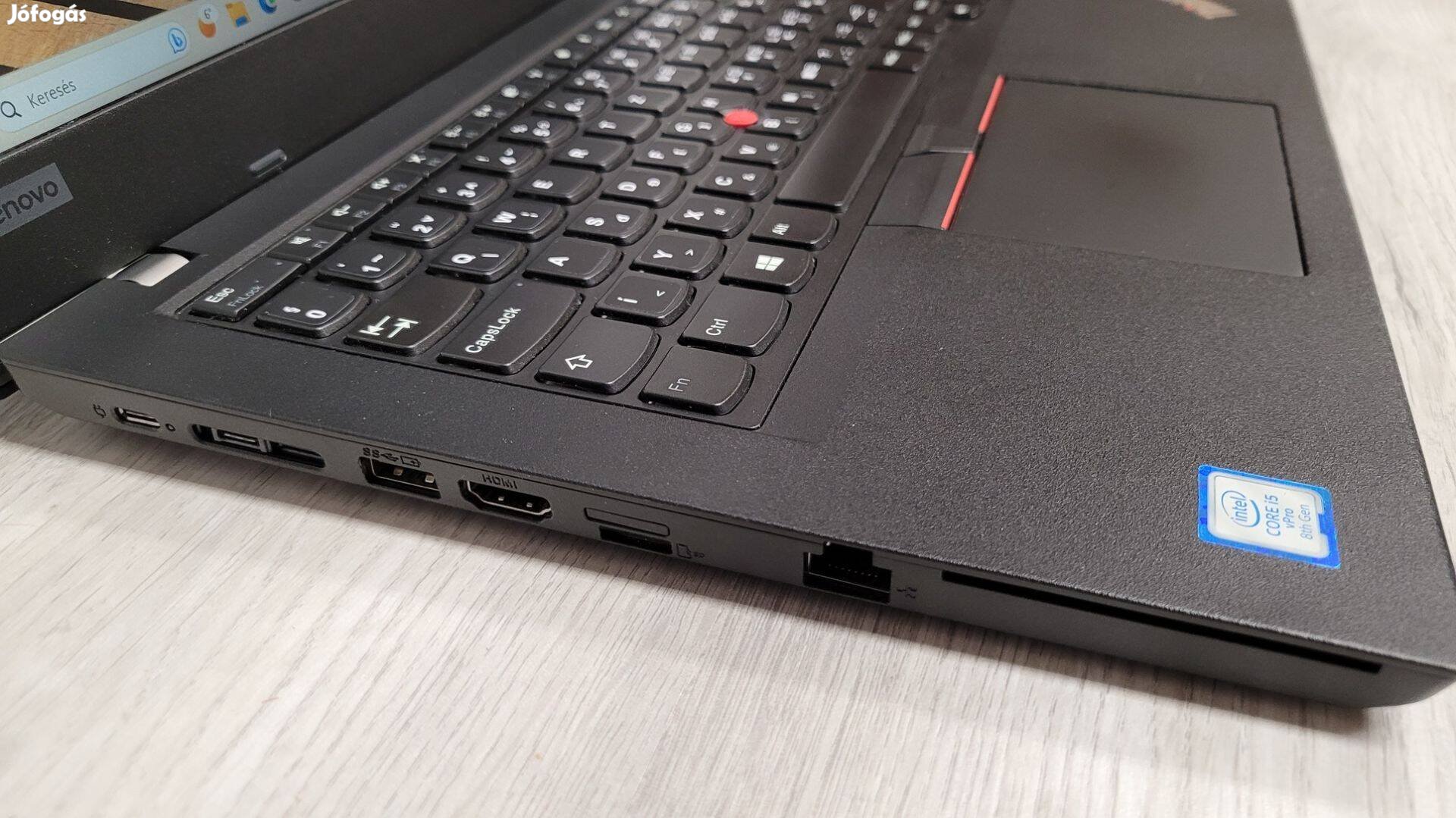 Lenovo L480/ i7-8550 / 16 Gb ram / 1Tb Nvme / FHD / Vásárolj szak