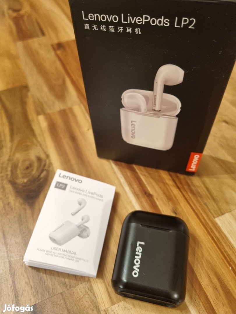 Lenovo Livepods LP2 Bluetooth inear fülhallgató 