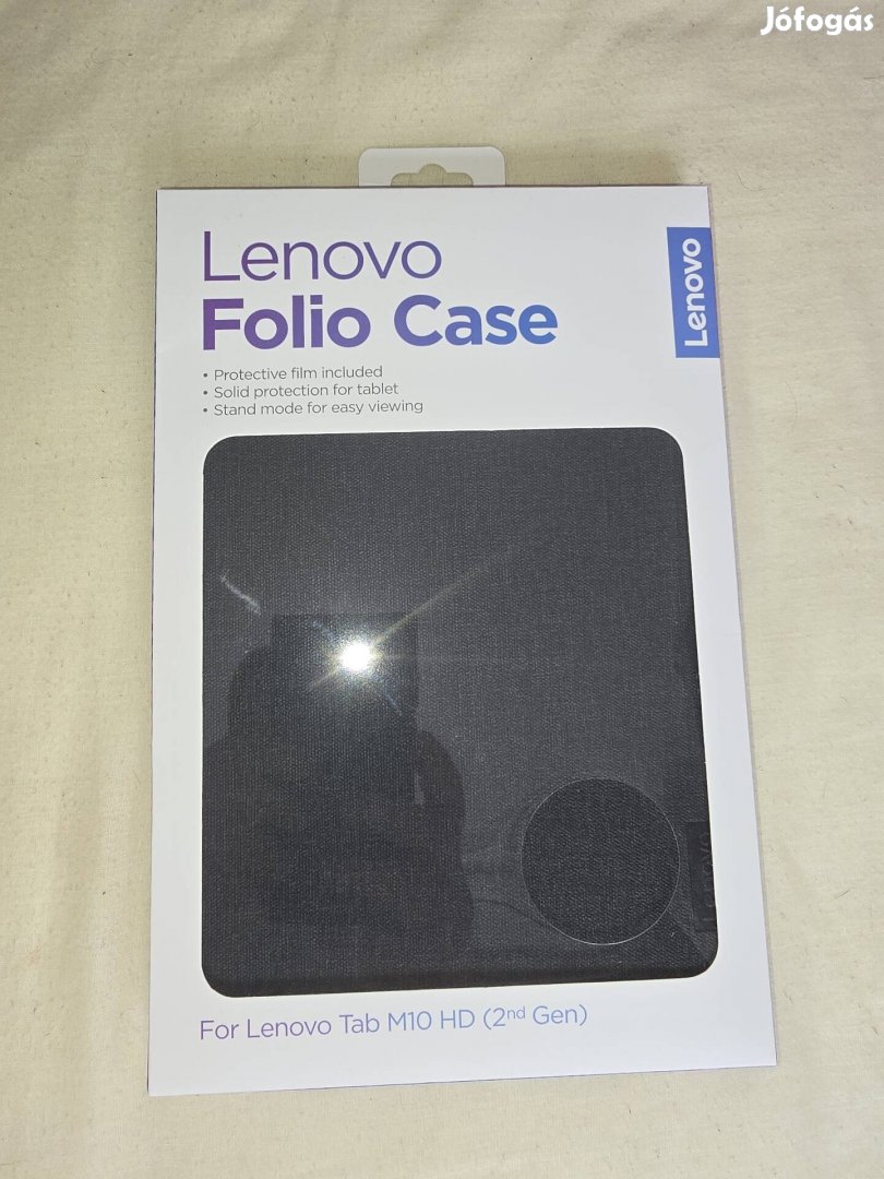 Lenovo M10HD original vadonatúj tablet tok és gyári képernyőfólia
